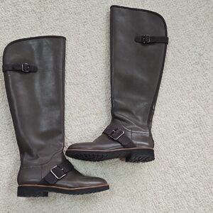 Franco Sarto Olive Green Boots. $189 Retail. Like New!